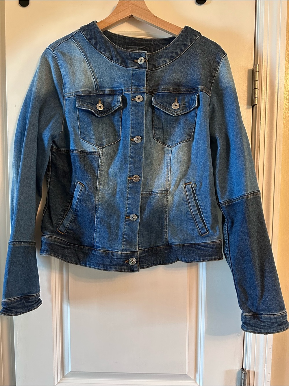 INC International Concepts Blue Denim Jacket